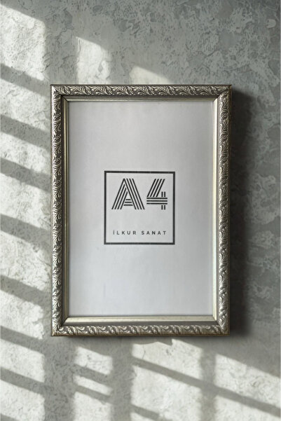 ilkur إطار منقوش بزجاج غير لامع مقاس A4 (21 × 30) بسمك 2 مم