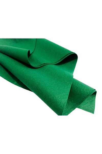 feltland Wool felt, soft 1mm, 40% wool-60% viscose, 50*180cm dark green