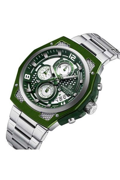 Naviforce Men's Wristwatch Function Steel Band 2209