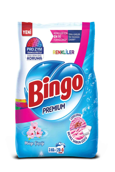 Bingo PREMIUM RENKLİLER İÇİN 3 KG