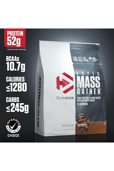 Dymatize Super Mass Gainer 5.44 kg (Carbohydrate Powder)