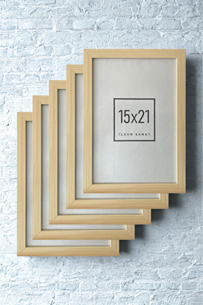 ilkur A5 Size (15X21) 2mm Thick Matte Glass Frame Five Pieces