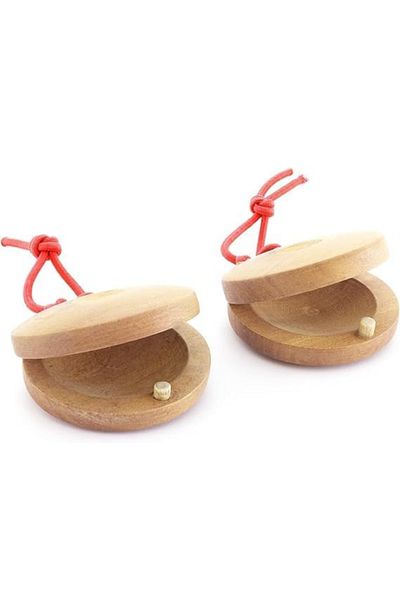 MegArya Castanets, Finger Castanets, Wooden Castanets