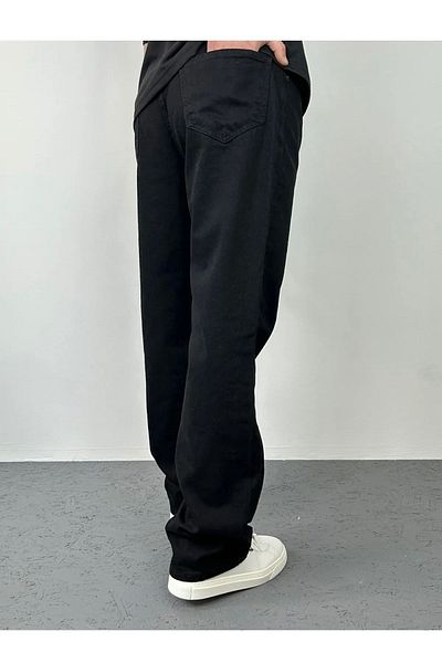wamoss Men's New Season Snow Washed Baggy Trousers Mbg 2025