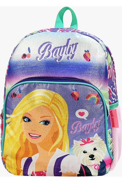 MGEStore Rucsac pentru fete Barbie Geanta cu model Copii Grădiniță Școala Primară