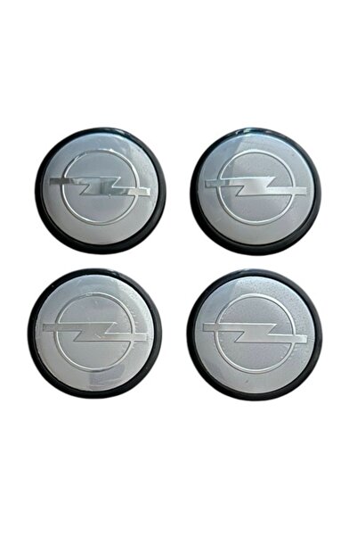 MAF Set 4 capace roti 63mm exterior, 58mm interior Opel argintii compatibil/i...