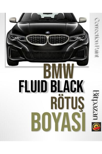 Flea Market BMW 668 أسود - طلاء إعادة تلميع مع فرشاة إزالة الخدوش 20 مل - سلسلة 1,2,3,4,5,6,7,X