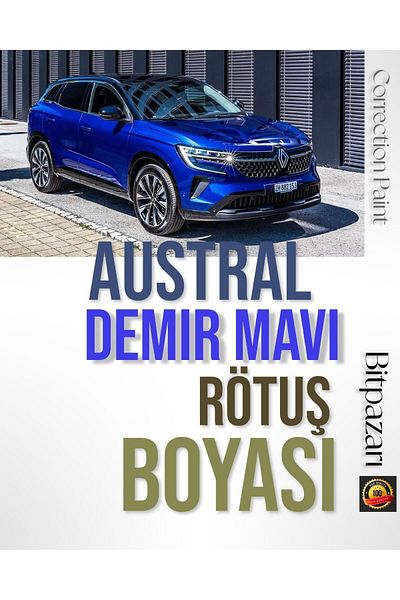 Flea Market Renault Austral & Kadjar Vs. Rqh Iron Blue - Scratch and Stone Mark Remover Touch up Paint 20ml.
