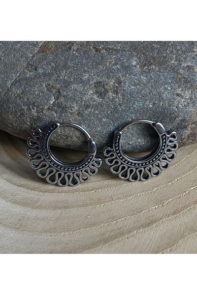 Viking Vintage Special Design Stainless & Tarnish Free 316L Steel Earrings