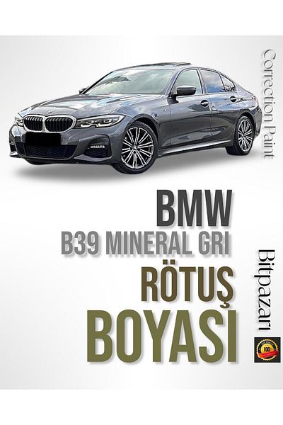 Flea Market Bmw Mineral Gray Rust Paint - 3 Series - B39 - Automobile Stone Mark and Scratch Remover