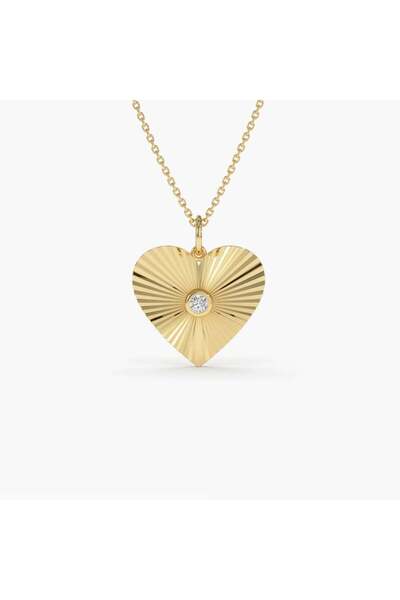 YONGA'S BOUTİQUE Gold Barbie Stone Detail Necklace