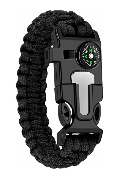 ePhase Paracord Outdoor Acil Durum Hayatta Kalma Bilekliği 5 In 1 Survival Bileklik