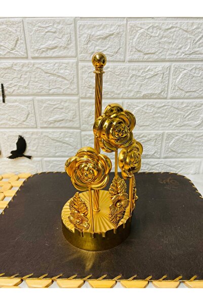 LİLA HOME Towel Roll Gold Rose