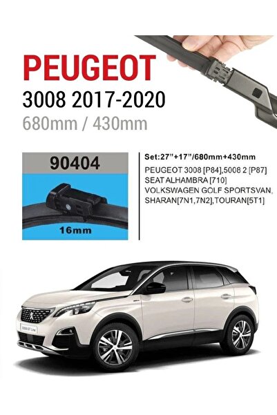 Rbw Peugeot 3008 Muz Silecek Takımı (2017-2024)