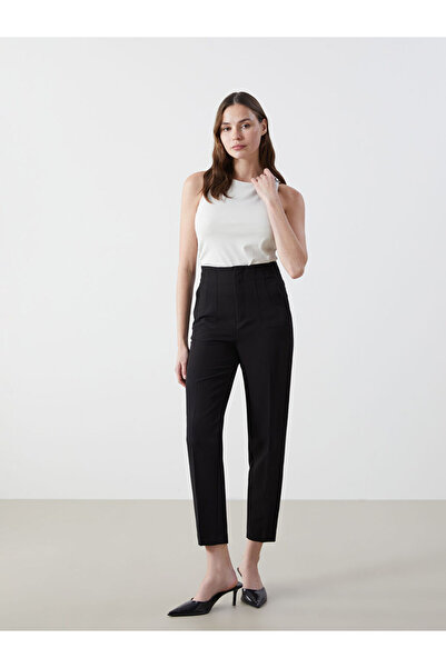LC Waikiki LCW Vision Siyah Dar Fit Kadın Pantolon S5HL07Z8NVY25