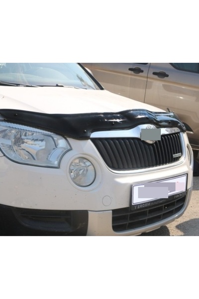 Lumi LUXURY Deflector capota negru lucios compatibil Skoda Yeti 2009-2013