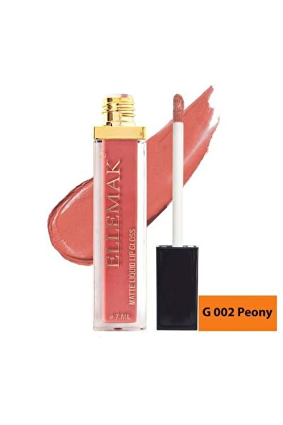 ELLEMAK أحمر شفاه سائل غير لامع رقم 02