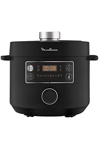 Moulinex Electrical Pressure Cooker | Turbo Cuisine Electric Cooker | 5 Litre | 915-1090W | Black |
