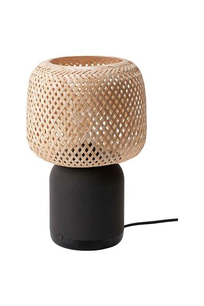 IKEA Speaker lamp base cover, bamboo