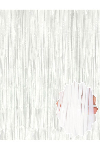 Genel Markalar Soft Beyaz Renk Duvar ve Kapı Perdesi