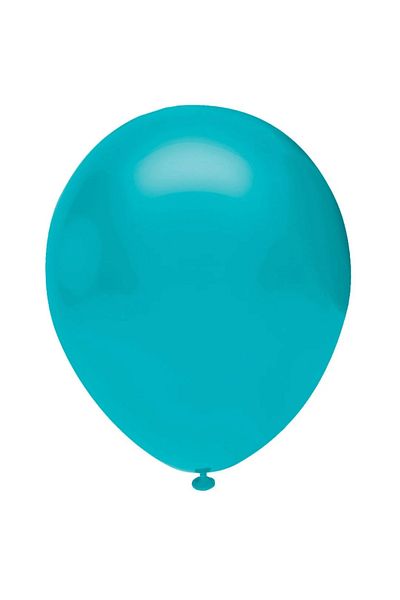 Mielibon Turquoise Pastel Latex Balloon 12 Inch Set of 25 – Party Birthday Engagement Wedding Decoration