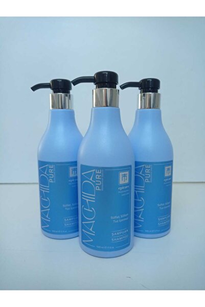 Machida مجموعة شامبو العناية بالشعر بيور سوبر 3 قطع 500 مل