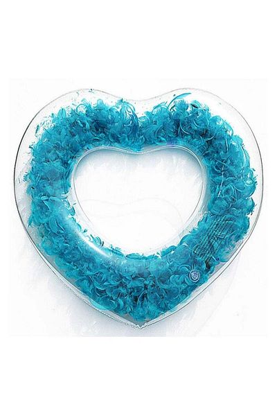Toybox Inflatable Heart Shaped Swim Ring 90cm