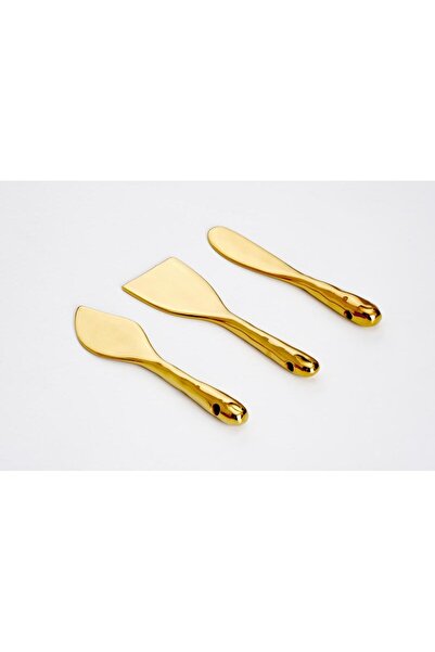 B&L Decor مجموعة سكاكين الجبن نايا جولد