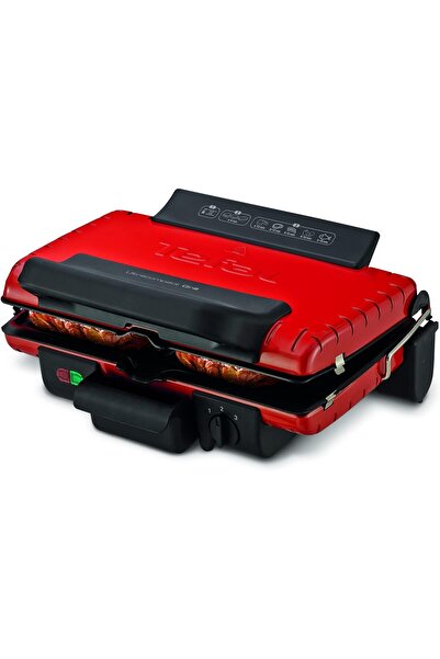 TEFAL Ultracompact Contact Grill GC302528, 1700W, Red
