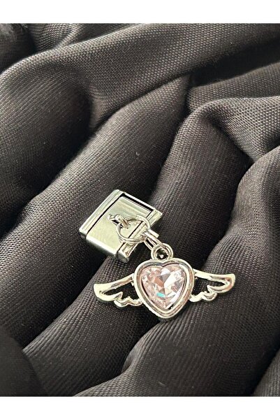 SEO JEWELRY سحر قلب مجنح Pndr مقاس 9 ملم