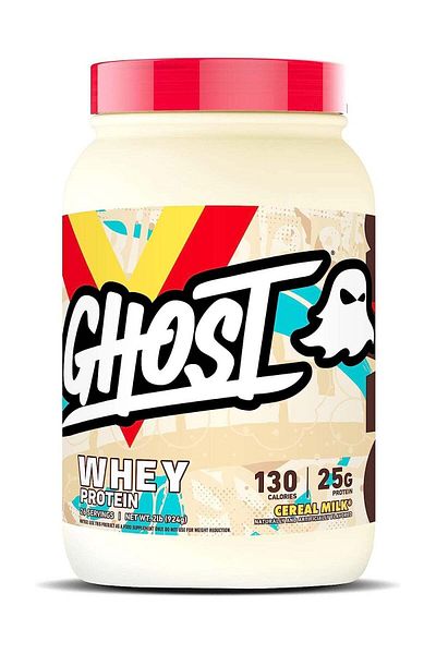 Ghost Whey Protein 2Lb Cereal Milk flavor 26 Serving