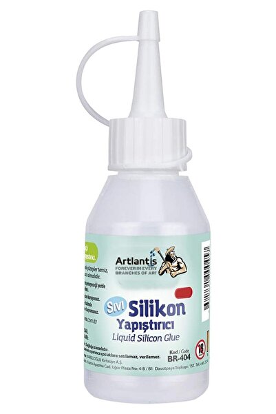Artlantis Sıvı Silikon Yapıştırıcı 50 ml 1 Adet Brons Silikon Yapıştırıcı Sıv...