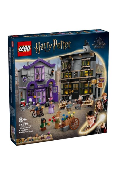 LEGO Harry Potter TM OLLIVANDER SI MAGAZINUL DE HAINE AL LUI MADAM MALKIN 76439