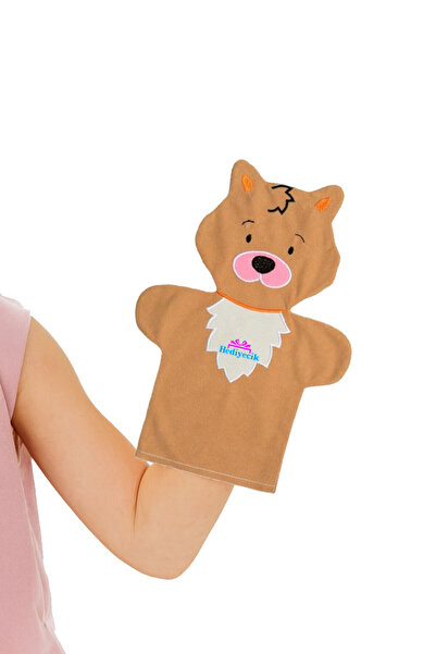 hediyecik دمية يد تعليمية لطيفة على شكل ثعلب 25 سم