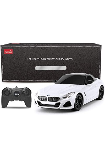 Rastar Masina Cu Telecomanda Bmw Z4 Roadster Alb Scara 1 La 18