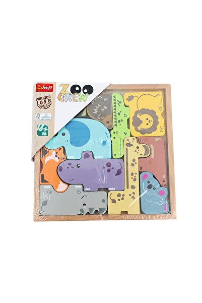 Trefl Puzzle Din Lemn Echipa De La Zoo