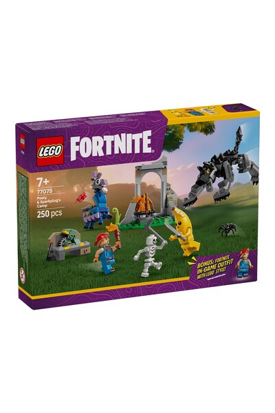 Evelise LEGO FORTNITE TABARA LUI PEELY SI SPARKPLUG 77075