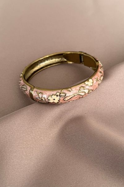 laria jewelry Colorful Enamel Handcuff Bracelet