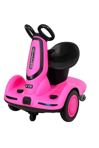 RIDGE Smart Electric Kids Scooter with Seat and LED Lights 4 Wheel Ride On for Ages 2 to 8