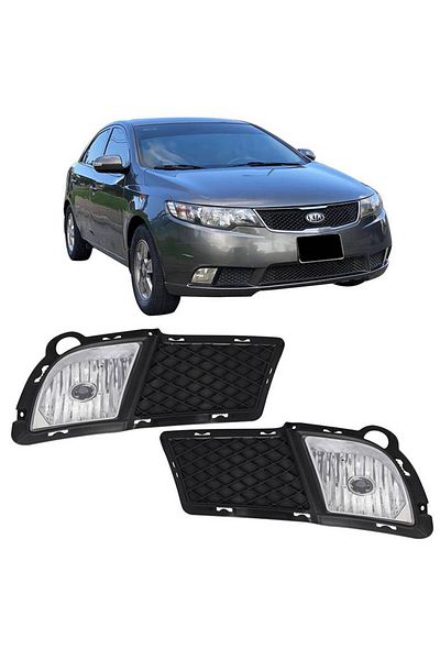 Thunder Kia Cerato 2009-2012 Fog Lights (2 Pieces)