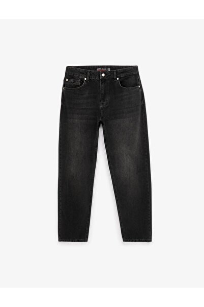 Koton Pamuklu Normal Bel Vintage Straight Fit Jean Pantolon (AW 25)