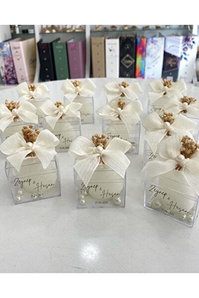 Bernami 25 قطعة من شموع المحار المعبأة في علبة ميكا