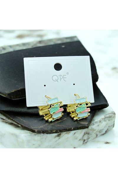 Candy Gold Mosaic Dream Earrings
