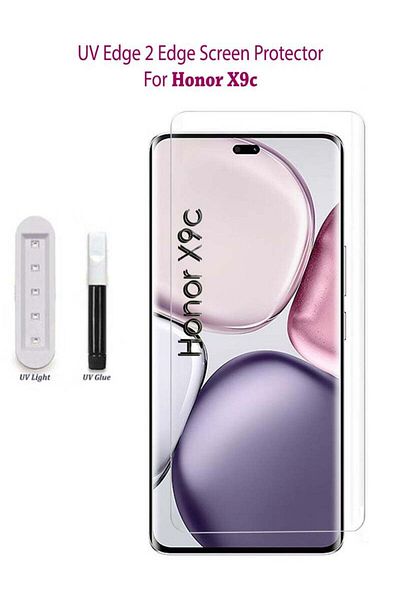 Generic Honor X9c Premium Advanced Full Edge To Edge UV Screen Protector Clear