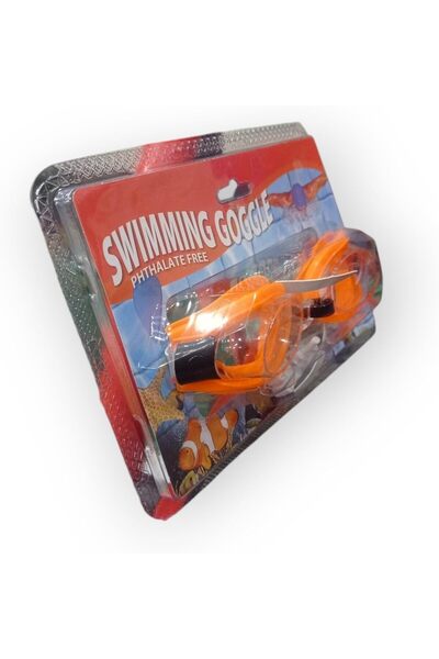 Other Kids’ Swimming Gear Set in Vibrant Orange Plastic – Suitable for Boys and Girls Aged 3 and Above