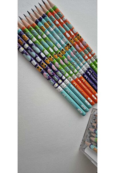 Faber Castell Faber -Castell Kedi Modeli 2B Kurşun Kalem 12
