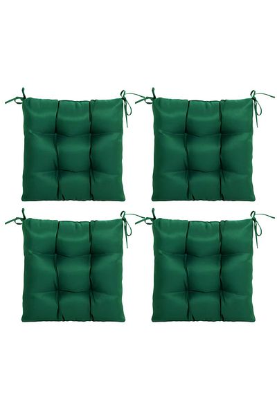 METİNEV Square Chair Cushion 4 Pieces