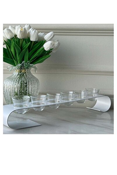 Gazelle حامل فناجين قهوة عربية بتصميم راقي ومثالي، قطعة واحدة