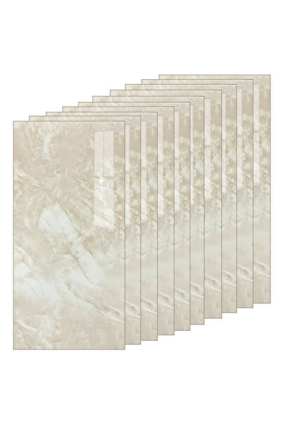 Teno Set 20x Tapet Marmura Premium 3D Teno®, suprafata acoperire 3.6 mp, 30x60 cm, bej deschis