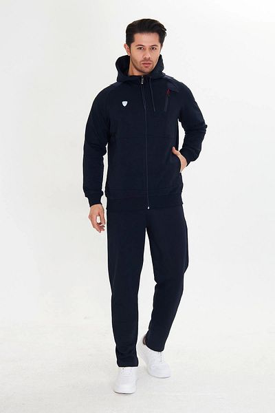 Modestia Fm 5745 Men's Tracksuit Set - Navy Blue